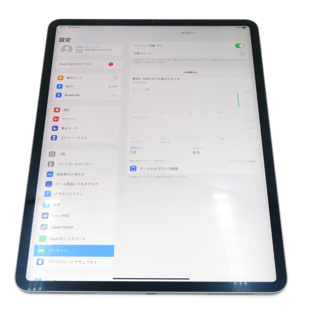 iPad Pro (Apple アイパッド プロ) 第4世代 Wi-Fi モデル 128GB 12.9