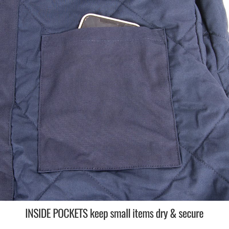 Black Stallion AR/FR Canvas Duck Insulated Welding Jacket JF5000-NV