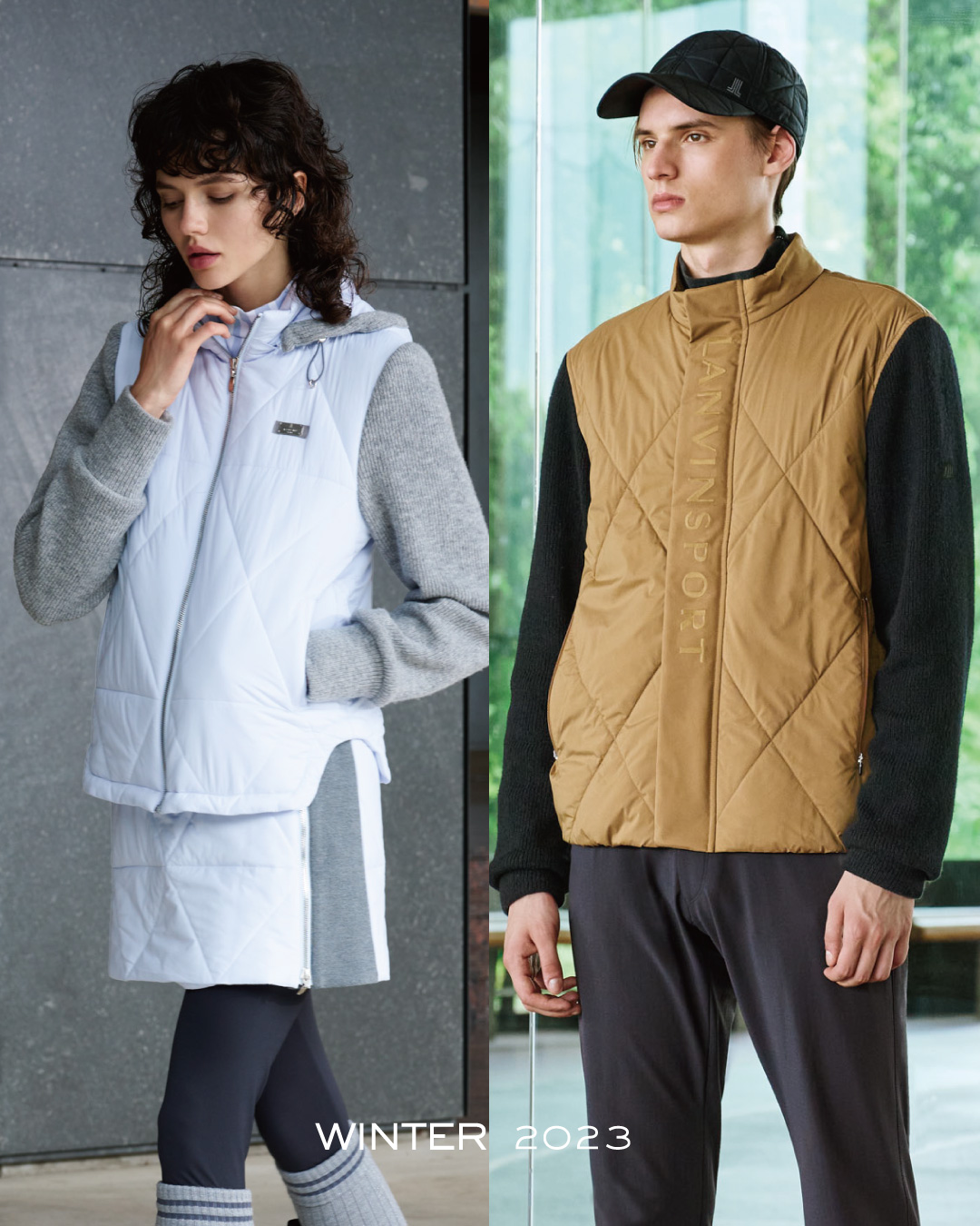 LANVIN SPORT 冬のゴルフを彩る新作コレクション予約販売開始！！