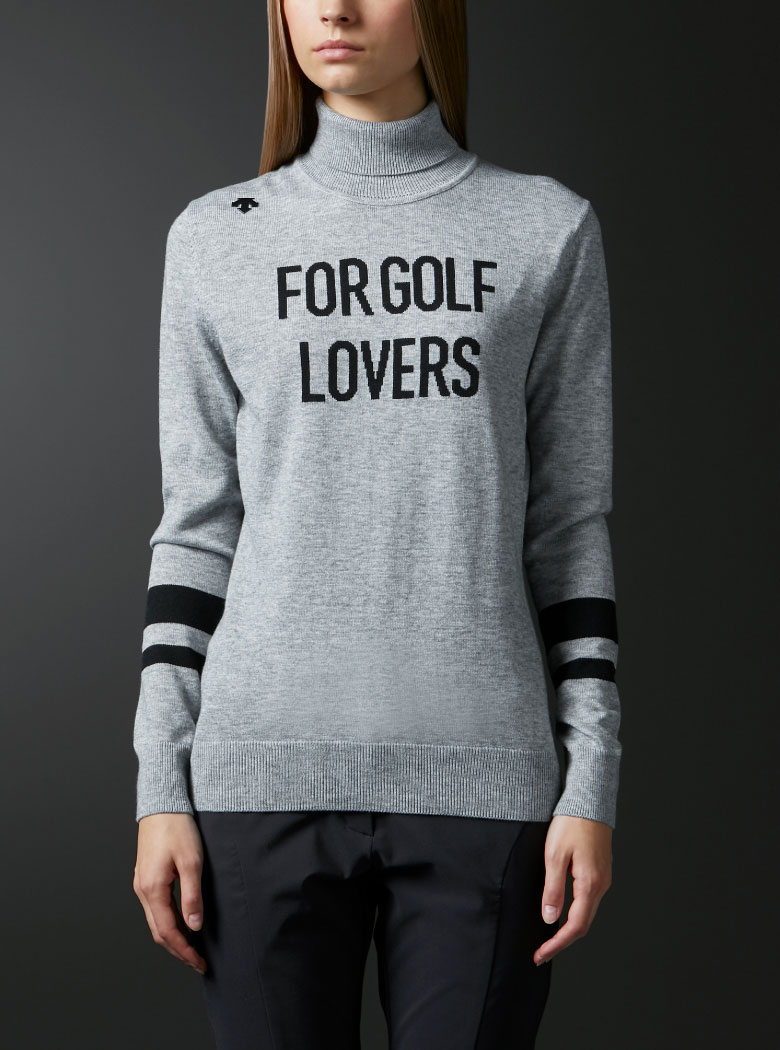 インターシャ タートルネック セーター | デサントゴルフ公式