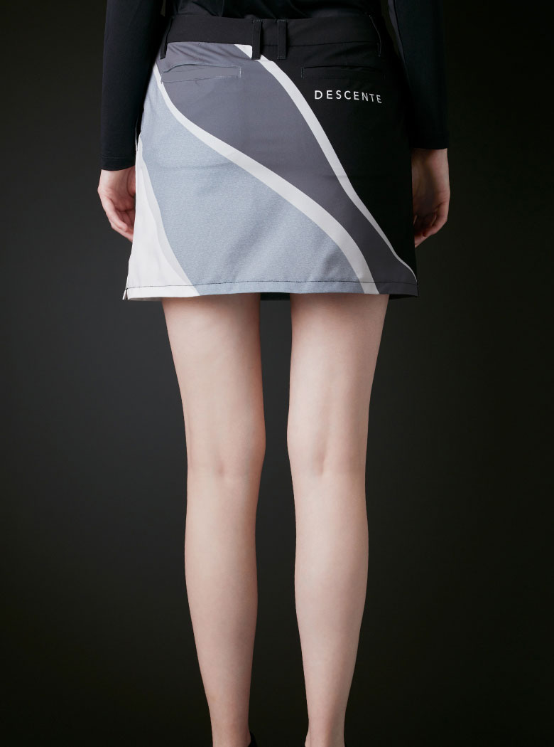 4WAYソロストレッチUMIプリントスカート【UV】 | デサントゴルフ公式