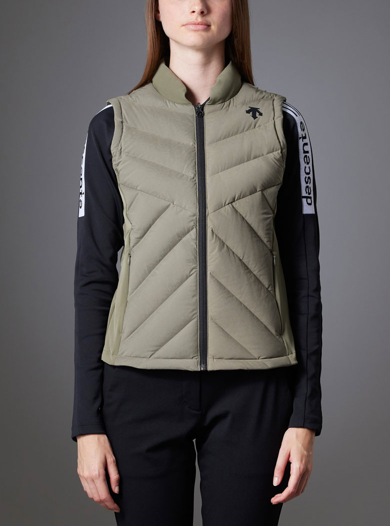 フルジップダウンベスト | デサントゴルフ公式