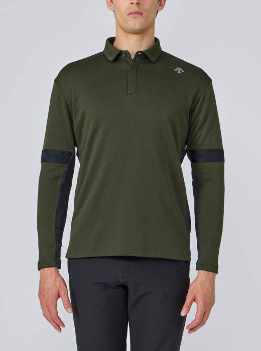 マナードウール 切り替え ロングスリーブシャツ | デサントゴルフ公式