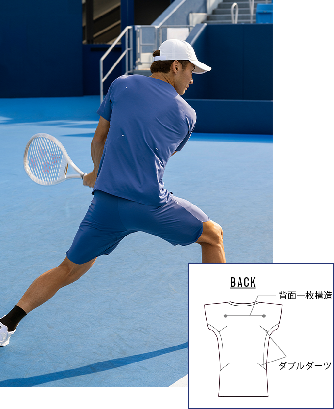 日比野菜緒選手、島袋将選手着用テニスウェア | ルコックスポルティフ