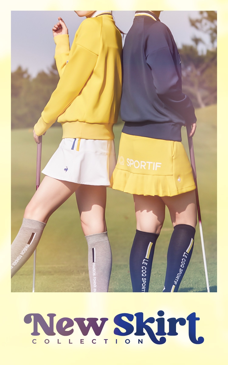 New Skirt COLLECTION | ルコックスポルティフ ゴルフ [le coq sportif