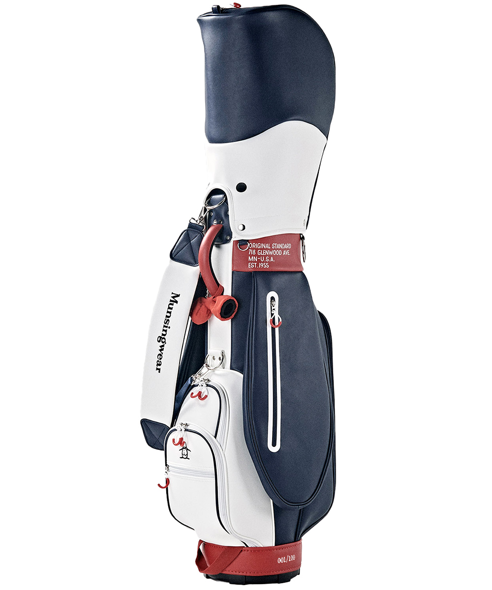 新色モデル登場！世界限定100本のペンギンキャディバッグ｜マンシング