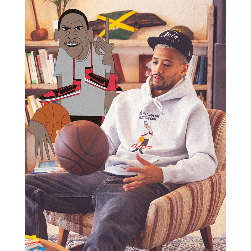 Hirokazu Ishii ENJOY THE GAME HOODIE | ESP TRICKSTAR WEB STORE