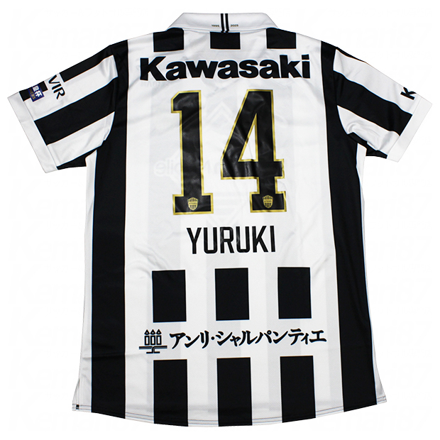 ヴィッセル神戸 30周年記念 半袖レプリカユニフォーム 14.汰木康也