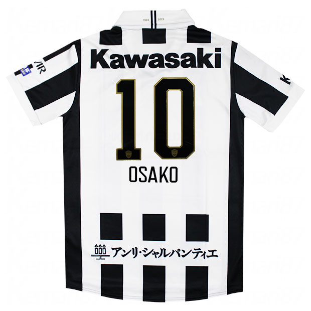 ヴィッセル神戸 30周年記念 半袖レプリカユニフォーム 10.大迫勇也