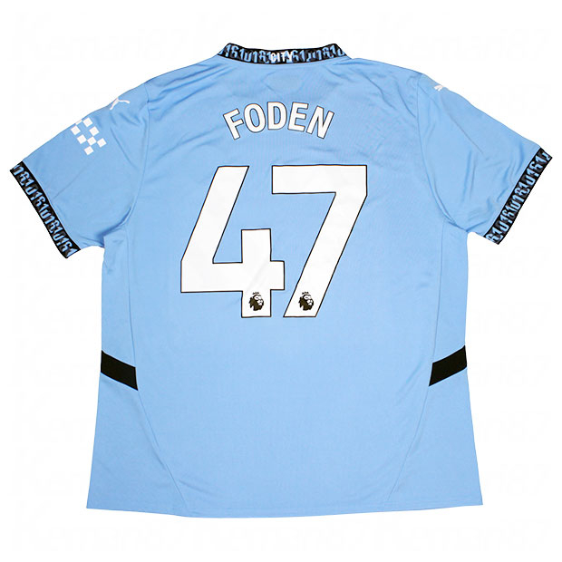 マンチェスターシティ 24-25 ホーム 半袖レプリカユニフォーム 47