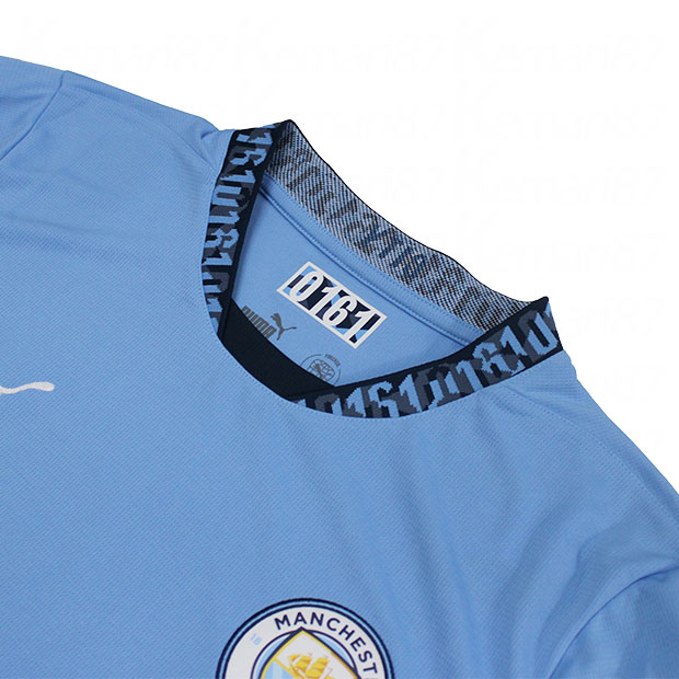 マンチェスターシティ 24-25 ホーム 半袖レプリカユニフォーム 26