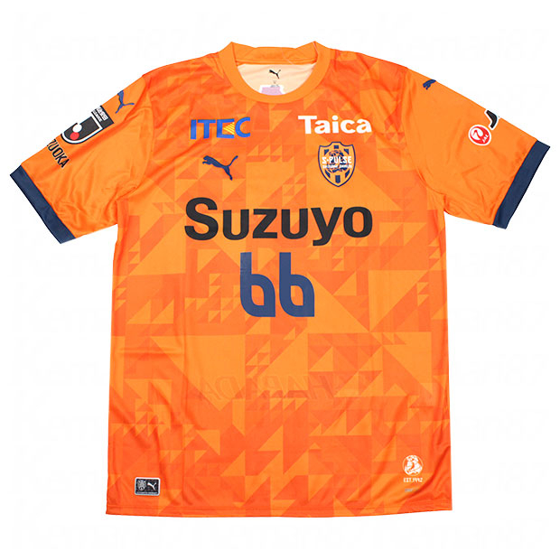 清水エスパルス 2025 1st 半袖レプリカユニフォーム 66.住吉ジェラニレ