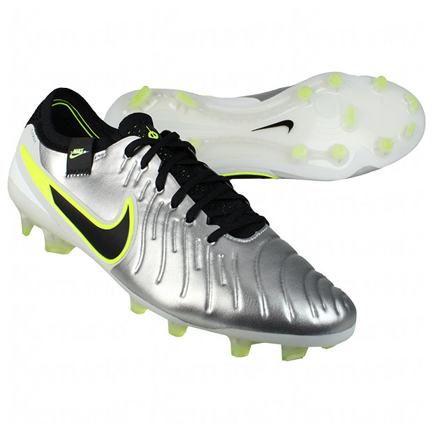 ティエンポ レジェンド 10 エリート FG メタリックシルバー×ブラック