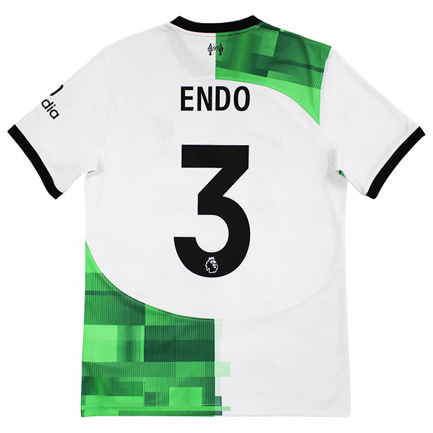 リバプール 23-24 アウェイ レプリカユニフォーム 3.遠藤航 | ゲキサカ