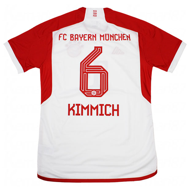 バイエルンミュンヘン 23-24 ホーム 半袖レプリカユニフォーム 6