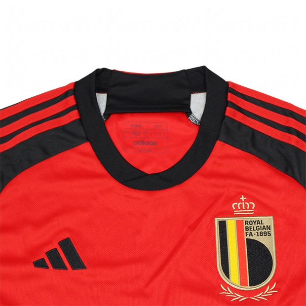 ベルギー代表 2022 ホーム 半袖レプリカユニフォーム 10.エデン