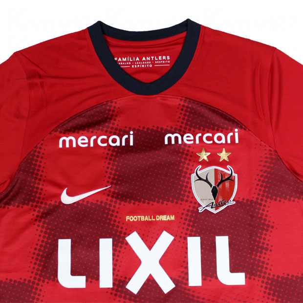 鹿島アントラーズ 2024 ホーム 半袖レプリカユニフォーム 13.知念慶