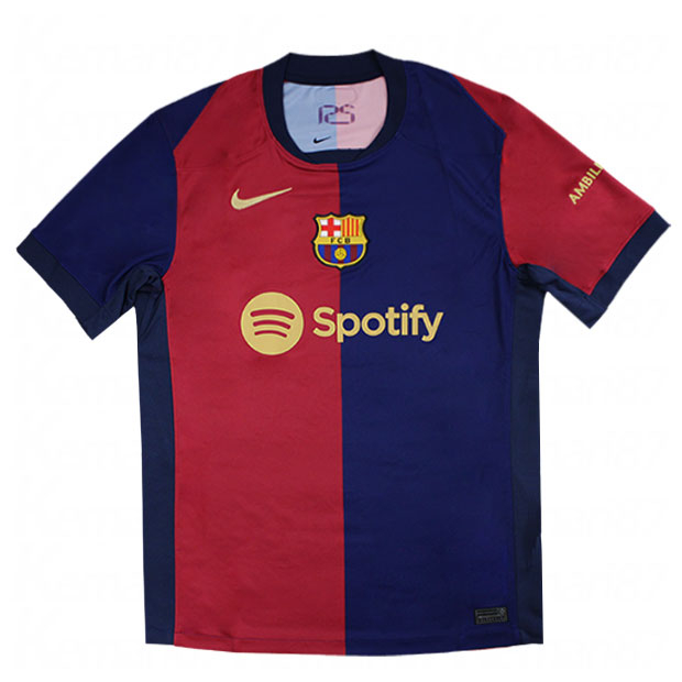 FCバルセロナ 24-25 ホーム 半袖レプリカユニフォーム 6.ガビ(パブロ