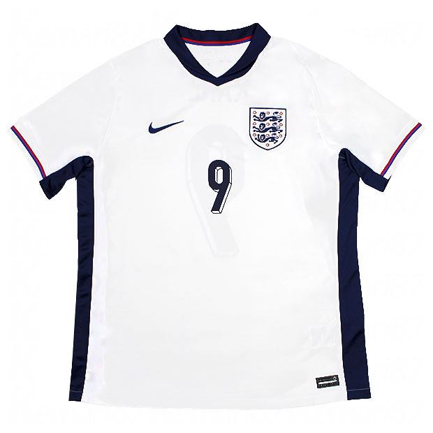 イングランド代表 2024 ホーム 半袖レプリカユニフォーム 9.ハリー