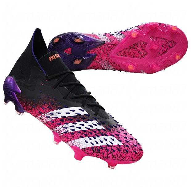 プレデター フリーク.1 FG コアブラック×ショックピンク | ゲキサカFC