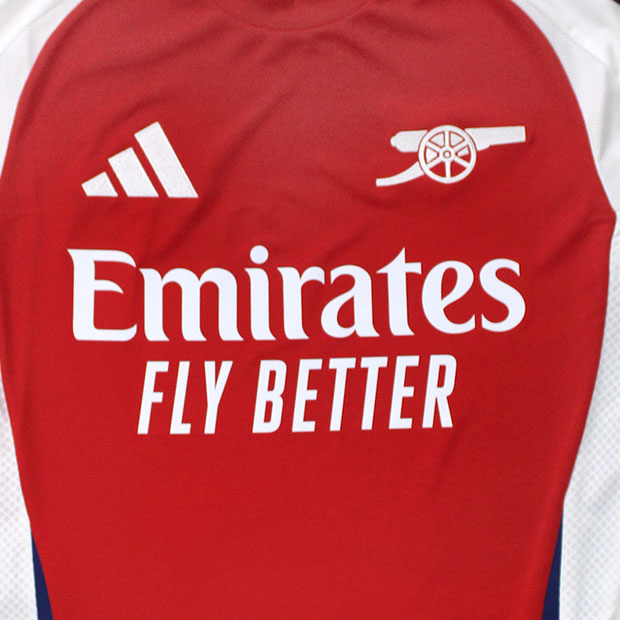 アーセナル 24-25 ホーム 半袖レプリカユニフォーム 33.リッカルド