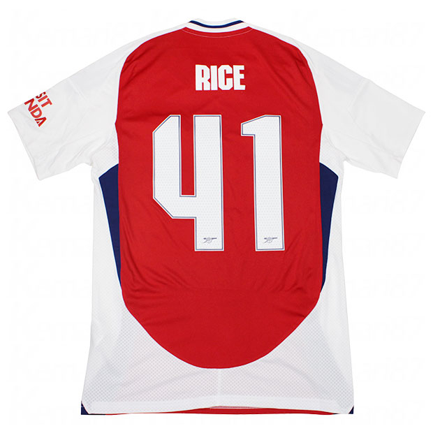 アーセナル 24-25 ホーム 半袖レプリカユニフォーム 41.デクラン