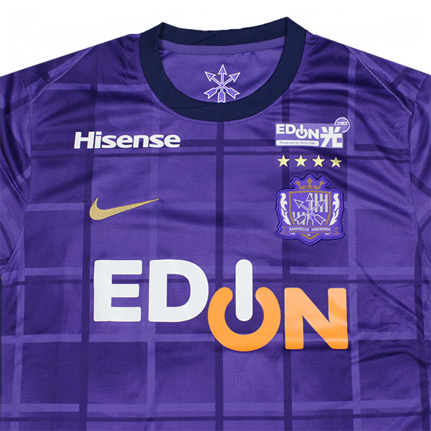 サンフレッチェ広島 2025 ホーム 半袖レプリカユニフォーム 9.ジャー