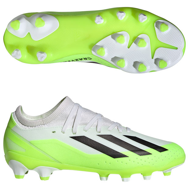 ジュニア エックス クレイジーファスト.3 HG/AG J フットウェア