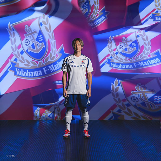 横浜F・マリノス 2025 アウェイ 半袖オーセンティックユニフォーム 9