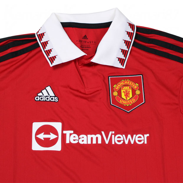 ジュニア マンチェスターユナイテッド 22-23 ホーム 半袖レプリカ