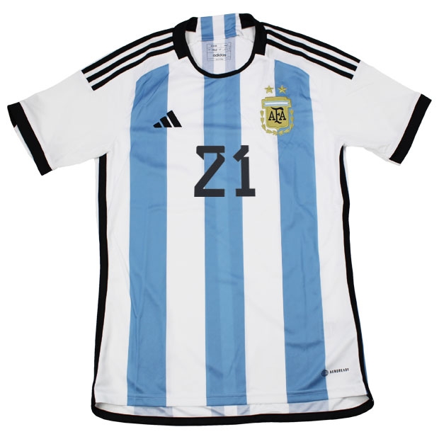 アルゼンチン代表 2022 ホーム 半袖レプリカユニフォーム スリム