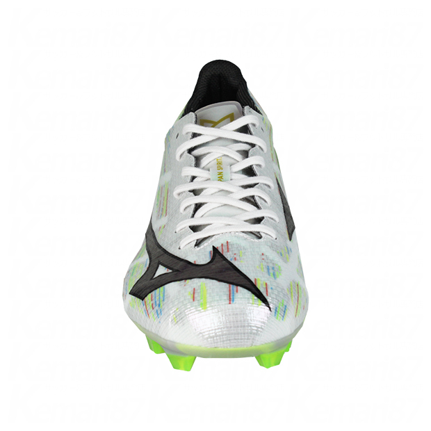 ミズノアルファ 2 JAPAN ホワイト×シルバーイリディセント | ゲキサカ