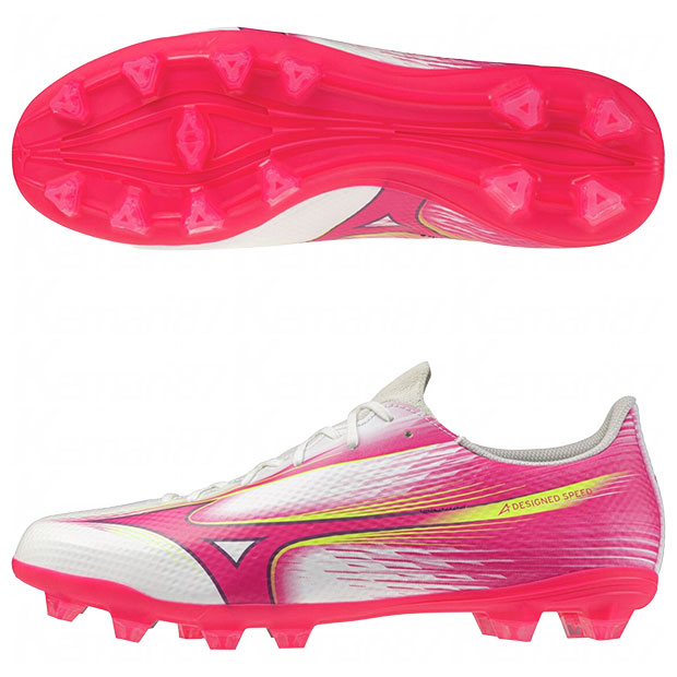 ミズノアルファ 3 PRO ホワイト×ピンク | ゲキサカFCストア