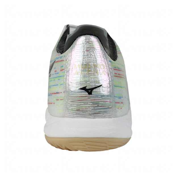 ミズノアルファ 2 ELITE IN ホワイト×シルバーイリディセント