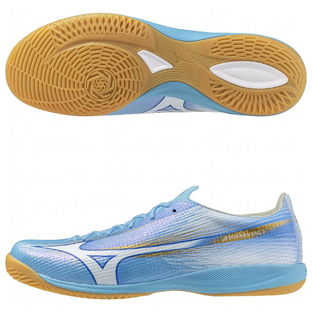 ミズノアルファ 3 ELITE IN ユニティスカイブルー×ホワイト | ゲキサカ