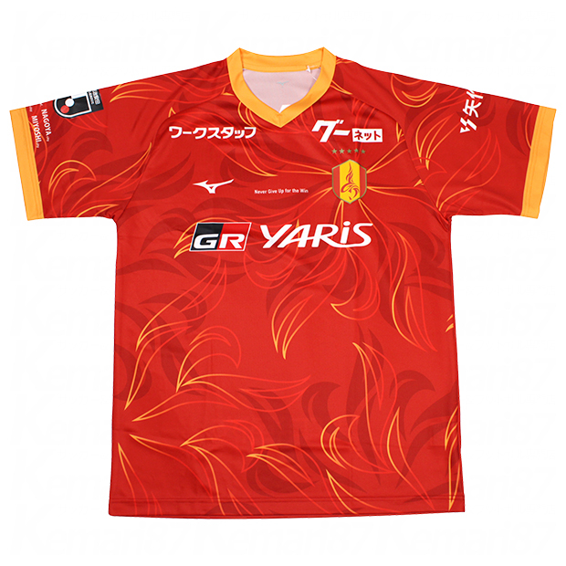 名古屋グランパス 2025 ホーム 半袖レプリカユニフォーム 18.永井謙佑