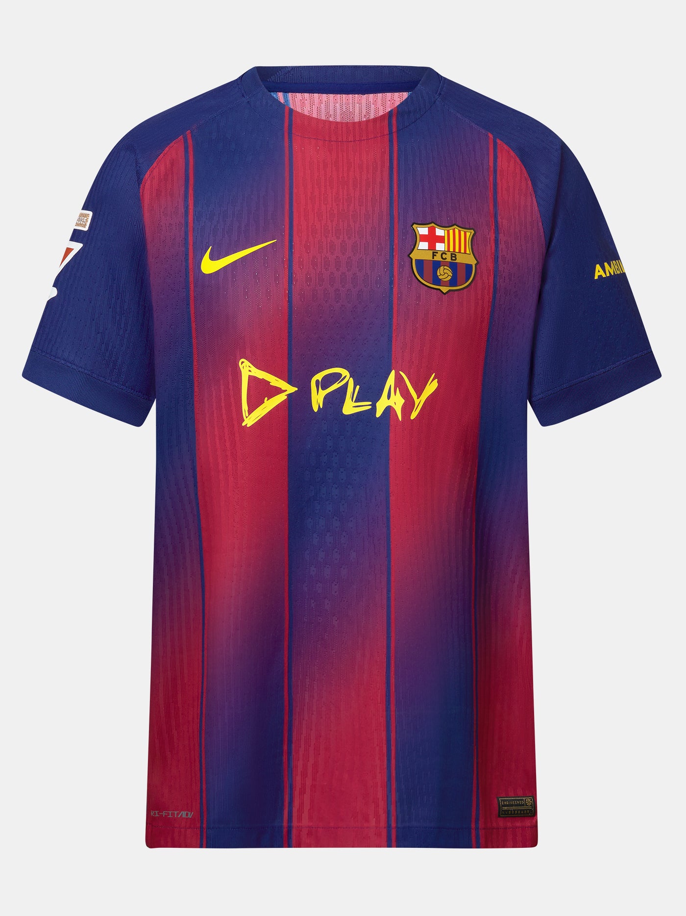 CUSTOM | Limited Edition men's shirt FC Barcelon x Ed Sheeran 25