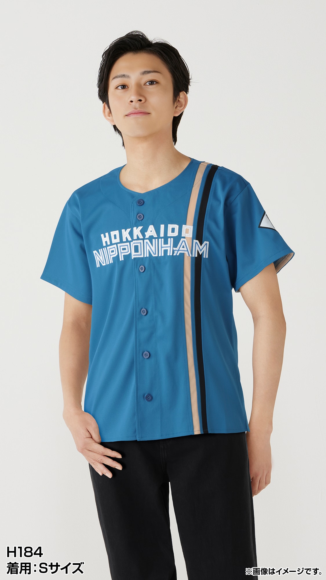 レプリカユニフォーム ビジター(HOKKAIDO 20th ワッペン付き) 新庄 剛志 #1