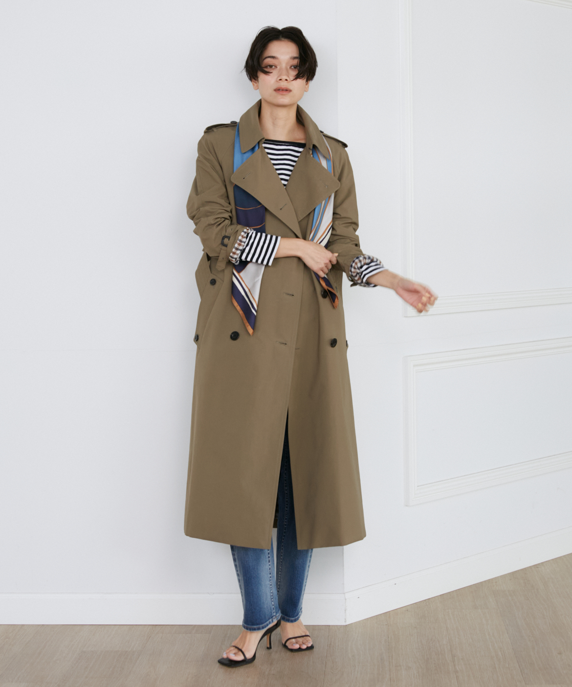 別注トレンチコート《Aquascutum》｜INED（イネド）｜フランドル