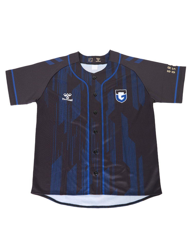 ベースボールシャツ（ユニフォーム柄）番号無し 商品詳細 | ガンバ大阪