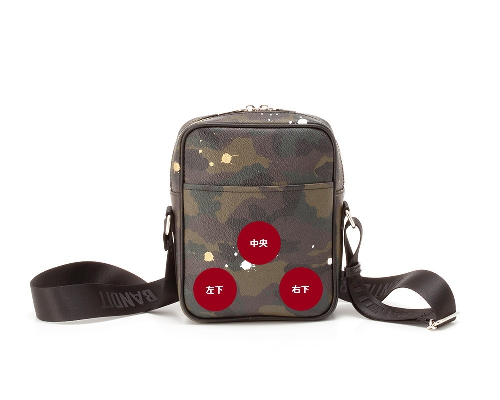 GENTIL BANDIT クロスボディバッグ カーキカモ|GENTIL BANDIT 公式