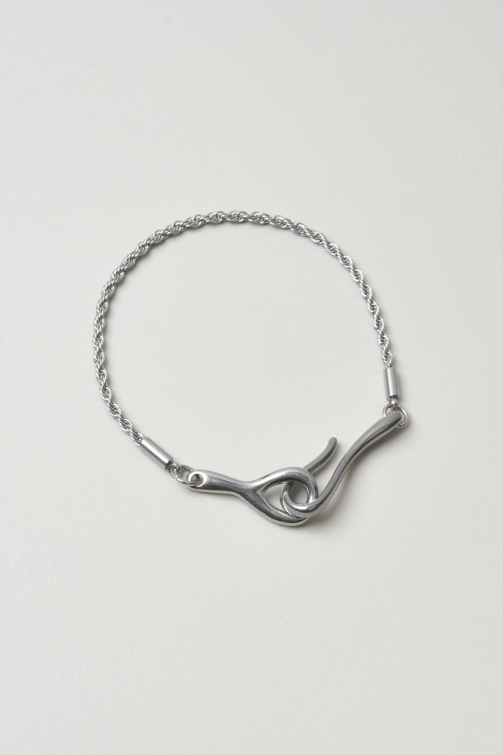 フック × ロープ チェーン ステンレス ブレスレット – GOLDY Onlinestore