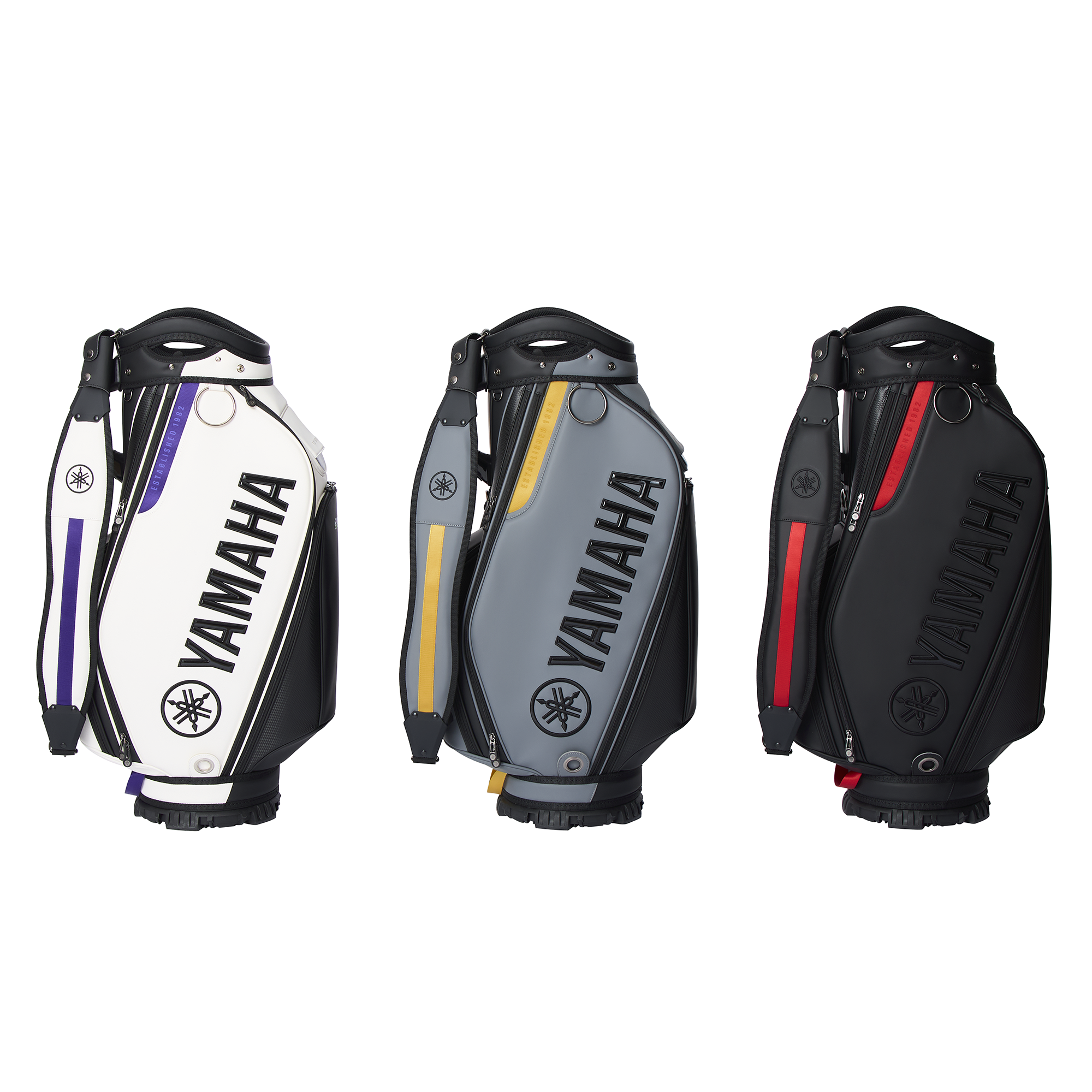 プロレプリカモデルキャディバッグ グレー×ブラック | ヤマハ ゴルフ