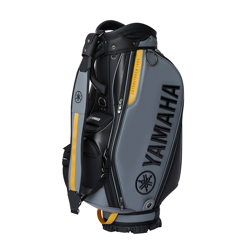 プロレプリカモデルキャディバッグ グレー×ブラック | ヤマハ ゴルフ