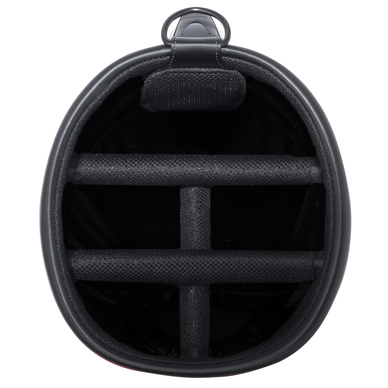 ミドルサイズキャディバッグ ブラック×レッド | ヤマハ ゴルフ