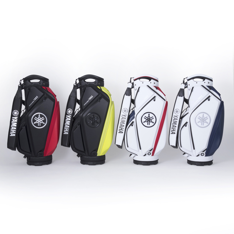 ミドルサイズキャディバッグ ホワイト×レッド×ネイビー | ヤマハ