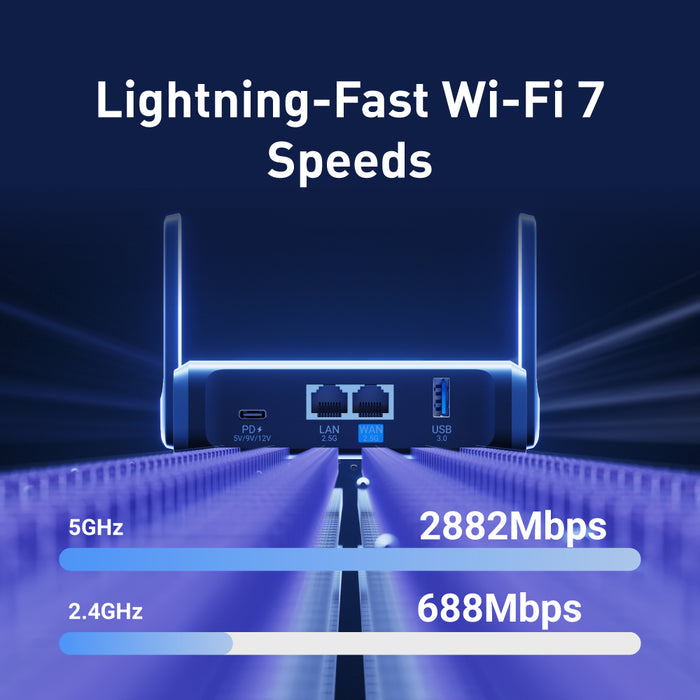 Slate 7 (GL-BE3600) デュアルバンド Wi-Fi 7 トラベルルーター — GL.iNet