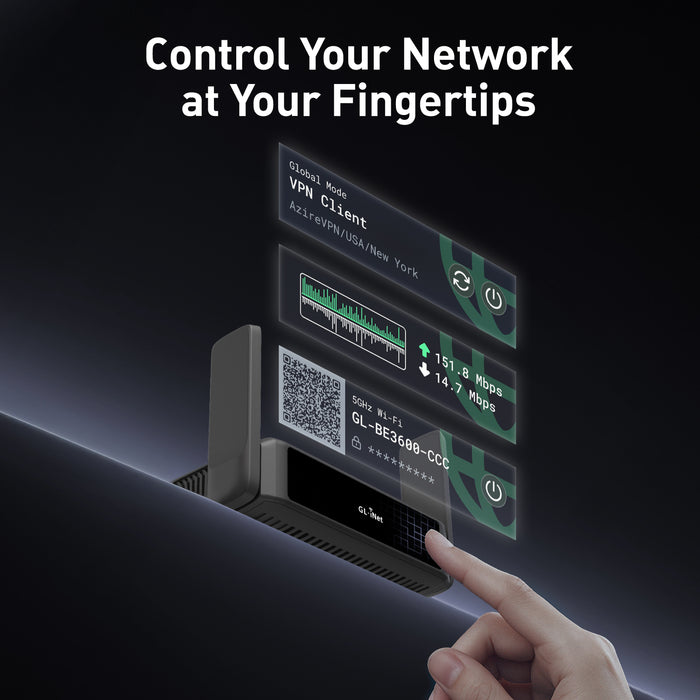 Slate 7 (GL-BE3600) デュアルバンド Wi-Fi 7 トラベルルーター — GL.iNet