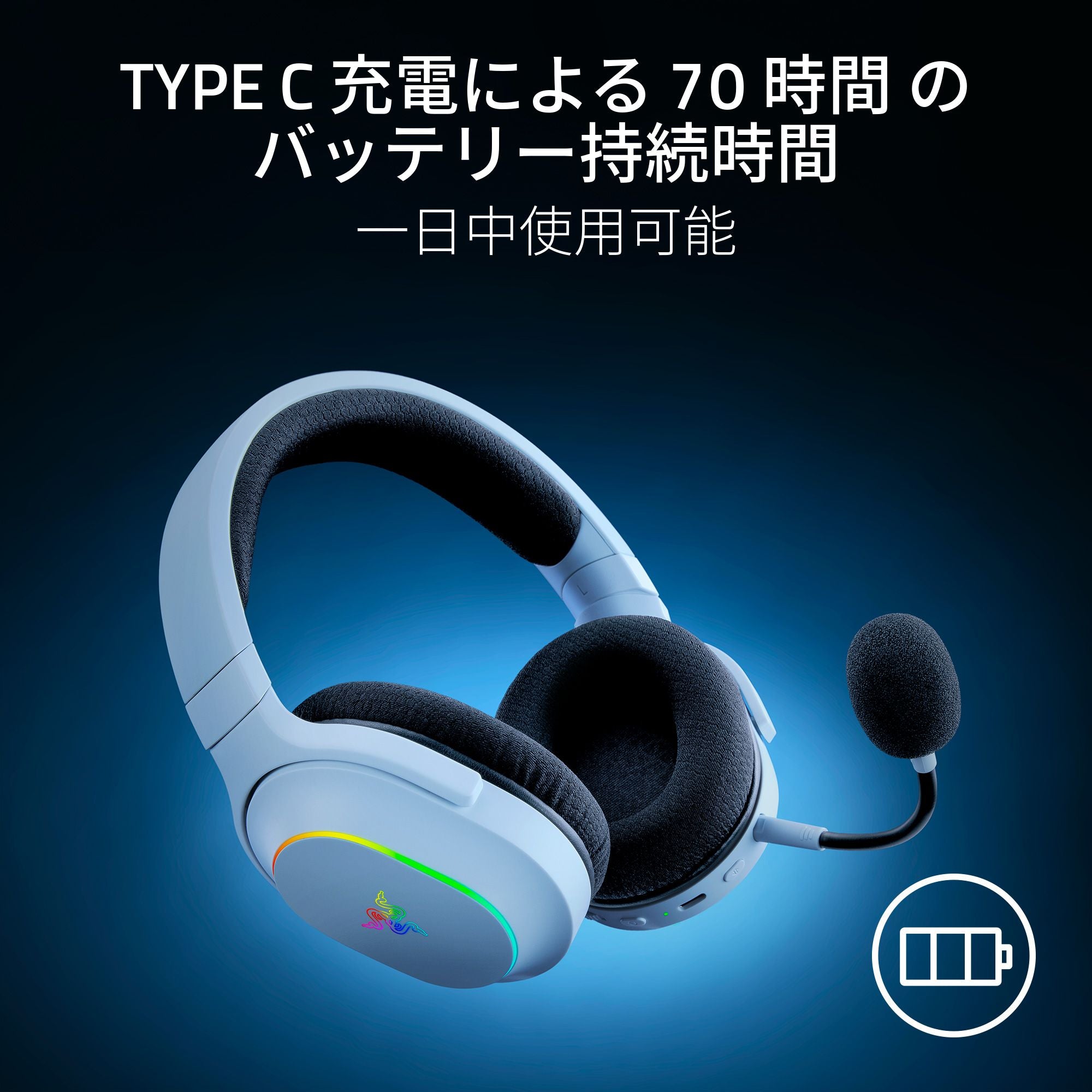 Razer Barracuda X Chroma White Edition レイザー バラクーダ