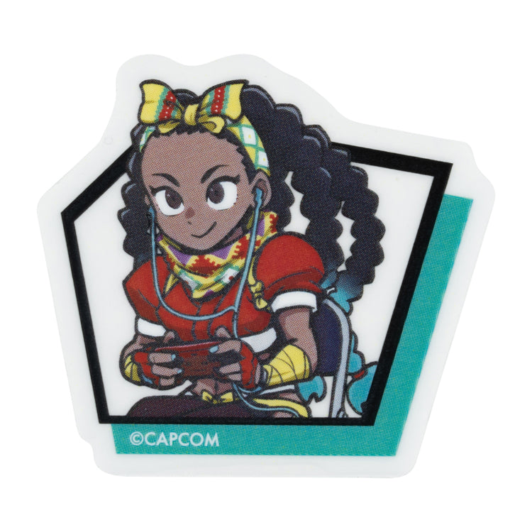 ストリートファイター クリアステッカーセット (ストリートファイター6